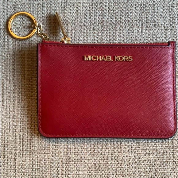 Michael Kors Jet Set Travel Coin pouch Leather - Picture 1 of 11